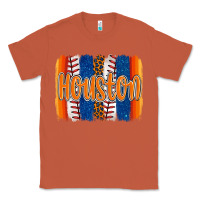 Copper houston baseball team spirit brushstrokes Classic Tee - Artiststas