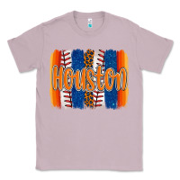 Lilac houston baseball team spirit brushstrokes Classic Tee - Artiststas