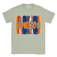 Matcha houston baseball team spirit brushstrokes Classic Tee - Artiststas