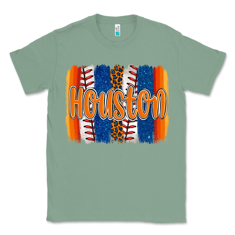 Houston Baseball Team Spirit Brushstrokes Classic Tee by Artiststas | Teevron