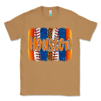 Toasted Coconut houston baseball team spirit brushstrokes Classic Tee - Artiststas