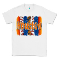 White houston baseball team spirit brushstrokes Classic Tee - Artiststas