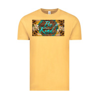 Vintage Mustard be kind bees license plate Vintage Tee - Artiststas