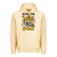 Pina Colada Skull Mardi Gras queen Premium Hoodie - FaDigitalArtStudio