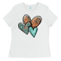 White western love hearts Ladies Tee - MaliasSmallBusiness