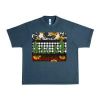 Midnight Navy cowhide cacti sunflowers christmas mousepad Urban Heavy Tee - Jasminsmagicworld