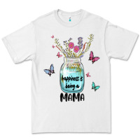 White mama preview costom name Premium Tee - MaliasSmallBusiness