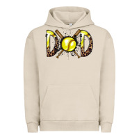 Pigment French Oak dad softball Urban Hoodie - RacoonDesign