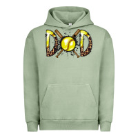 Pigment Oil Green dad softball Urban Hoodie - RacoonDesign