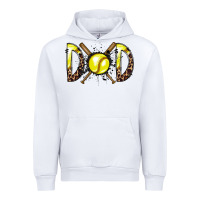 White dad softball Urban Hoodie - RacoonDesign