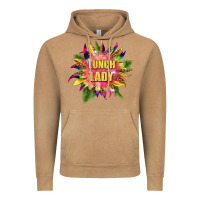 Lunch Lady Tie Dye Sunflower Vintage Hoodie | Teevron