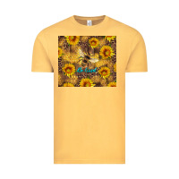 Vintage Mustard be kind bee and sunflowers Vintage Tee - Artiststas