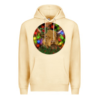 Pina Colada Brown Cow Christmas Premium Hoodie - RanaPortraitStore