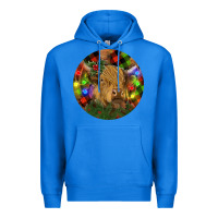 True Royal Brown Cow Christmas Premium Hoodie - RanaPortraitStore
