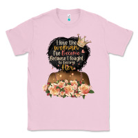 Bubblegum Pink i love the woman l've become black girl Classic Tee - Artiststas