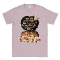 Lilac i love the woman l've become black girl Classic Tee - Artiststas