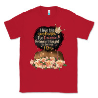 Red i love the woman l've become black girl Classic Tee - Artiststas