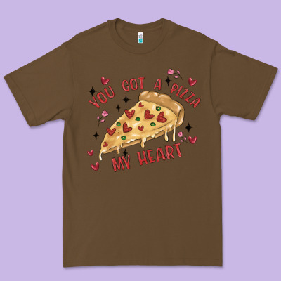 You Got A Pizza My Heart Premium Tee Designed By Maliassmallbusiness