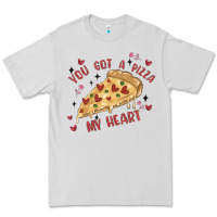 Dove Grey you got a pizza my heart Premium Tee - MaliasSmallBusiness