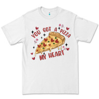 White you got a pizza my heart Premium Tee - MaliasSmallBusiness