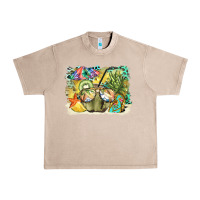 French Oak coconut with fruits  background Urban Heavy Tee - BarkalooDesign