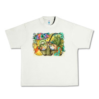Pistachio coconut with fruits  background Urban Heavy Tee - BarkalooDesign