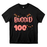Black i have bugged my teacher for 100 days Heavy Core Tee - MaliasSmallBusiness