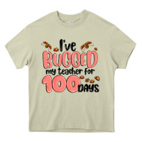 Mossy i have bugged my teacher for 100 days Heavy Core Tee - MaliasSmallBusiness