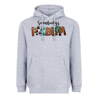 Heather Grey Somebody's Problem Heavyweight Hoodie - FaDigitalArtStudio