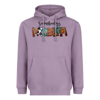 Lavender Somebody's Problem Heavyweight Hoodie - FaDigitalArtStudio