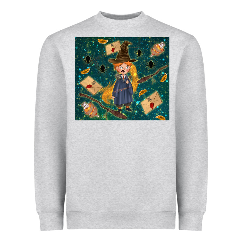 Wizard Boy With Mouse Heavyweight Sweatshirt by TumblerDesignByShophia | Teevron