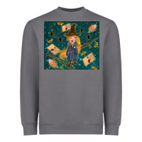 Storm wizard boy with mouse Heavyweight Sweatshirt - TumblerDesignByShophia