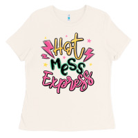 Bone hot mess express Ladies Tee - MaliasSmallBusiness