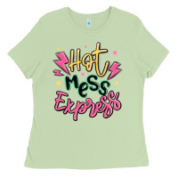 Matcha hot mess express Ladies Tee - MaliasSmallBusiness