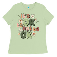 Matcha it's ok to not be ok Ladies Tee - MaliasSmallBusiness