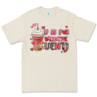V Is For Valentine Venti Coffee Cup Premium Tee | Teevron