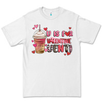 White v is for valentine venti coffee cup Premium Tee - MaliasSmallBusiness