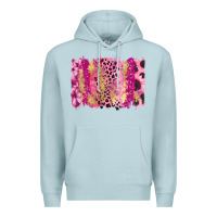 Blue Mist Cancer Brushstroke Premium Hoodie - FaDigitalArtStudio