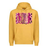 Mustard Cancer Brushstroke Premium Hoodie - FaDigitalArtStudio