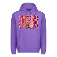Purple Cancer Brushstroke Premium Hoodie - FaDigitalArtStudio