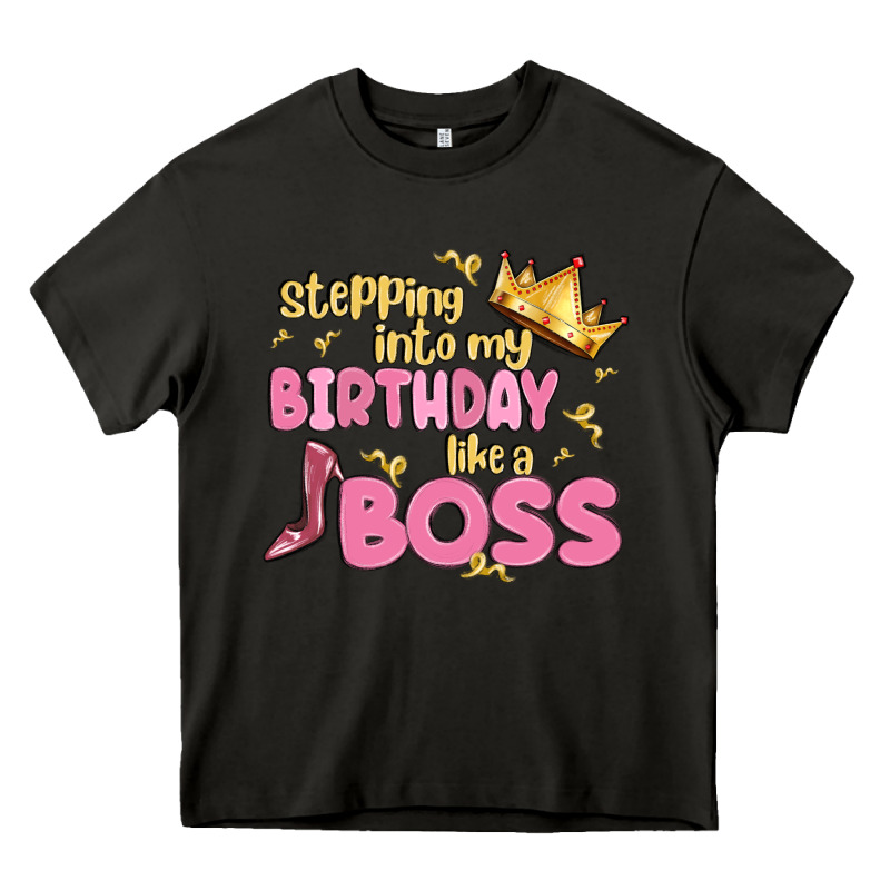 Birthday Boss Heavy Core Tee by MaliasSmallBusiness | Teevron