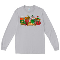 Moon Dust Tacos Coffee Cups Long Sleeve Tee - texasbilliewilder