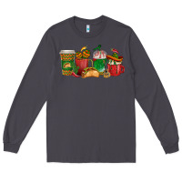 Smoke Tacos Coffee Cups Long Sleeve Tee - texasbilliewilder