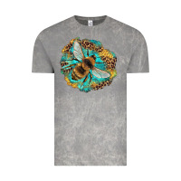 Cloud Rock leopard honeycomb with bee Vintage Tee - Artiststas