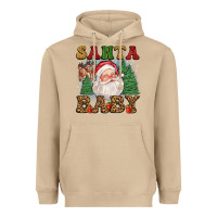 Mushroom santa baby Heavyweight Hoodie - FaDigitalArtStudio