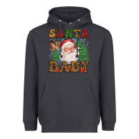 Smoke santa baby Heavyweight Hoodie - FaDigitalArtStudio