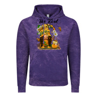 Cloud Purple bee kind gnome Vintage Hoodie - BarkalooDesign