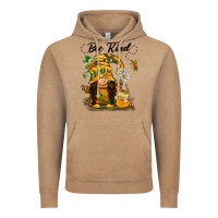 Vintage Coffee bee kind gnome Vintage Hoodie - BarkalooDesign