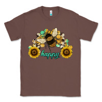 Chestnut bee happy honey comb Classic Tee - JahusDesignShop