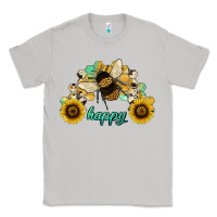 Moon Dust bee happy honey comb Classic Tee - JahusDesignShop